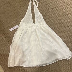 Princess Polly White Floral Mini Dress